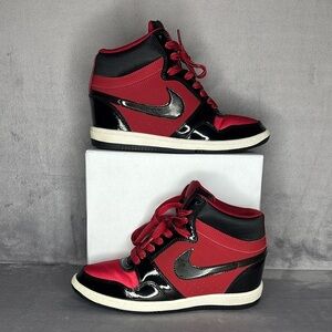 nike dunk high heel